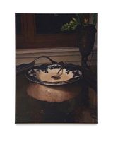 Still Life with Bowl by Nicholas Bierk contemporary artwork painting