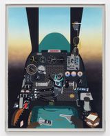 Concerning Vietnam Bell AH-1S Cobra Gunners Seat by Matthew Brannon contemporary artwork print