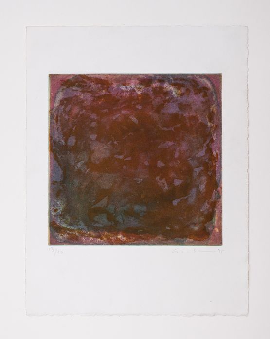 Untitled by Gotthard Graubner contemporary artwork Print