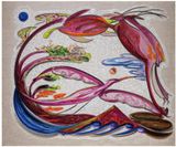 Earth - Cyclicality - Eternity VIII by Estelle Tcha contemporary artwork painting