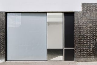 Gagosian contemporary art gallery in Britannia Street London United Kingdom
