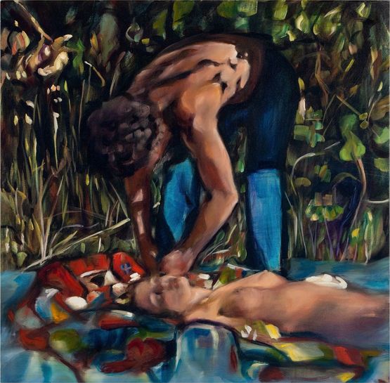 Le vene del sogno by Iva Lulashi contemporary artwork Painting