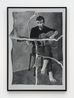 Torn Photograph of Guitar Player by Lenz Geerk contemporary artwork Works on Paper