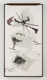 Albedo Point of Incidence by Jitish Kallat contemporary artwork painting