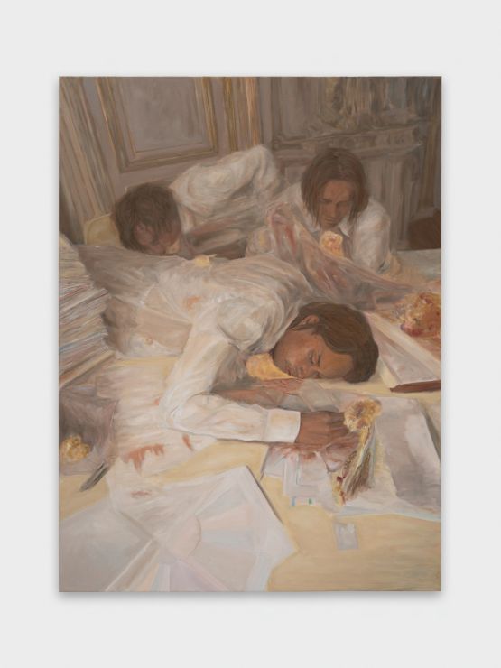 One less thing to believe in by Isaac Lythgoe contemporary artwork Painting