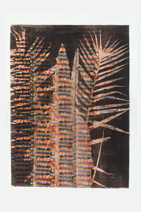 Camuflada by Luiz Zerbini contemporary artwork Painting