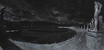 Stadio dei Marmi by Emma Stibbon contemporary artwork Works on Paper