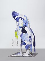 CANGREJO PORCELANA PUNTEADO by Donna Huanca contemporary artwork sculpture