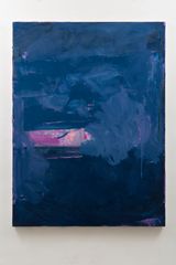 Blue painting by Bruno Dunley contemporary artwork painting
