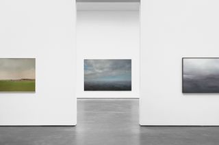 Contemporary art exhibition Gerhard Richter Landschaften at David Zwirner New York 20th Street United States