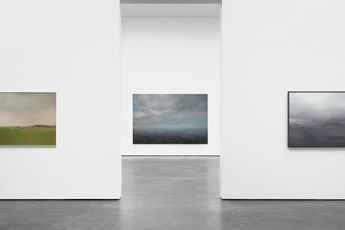 Contemporary art exhibition Gerhard Richter Landschaften at David Zwirner New York 20th Street United States
