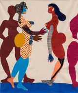 Out of Body by Tschabalala Self contemporary artwork sculpture textile