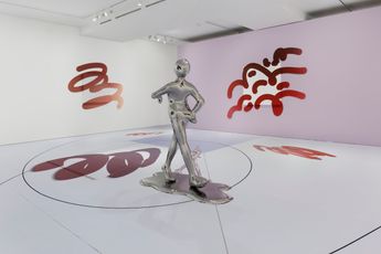 Contemporary art exhibition Ivan Argote Mamarrachos Quinceanera at Perrotin London United Kingdom