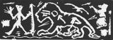 Ich in England by A.R. Penck contemporary artwork print