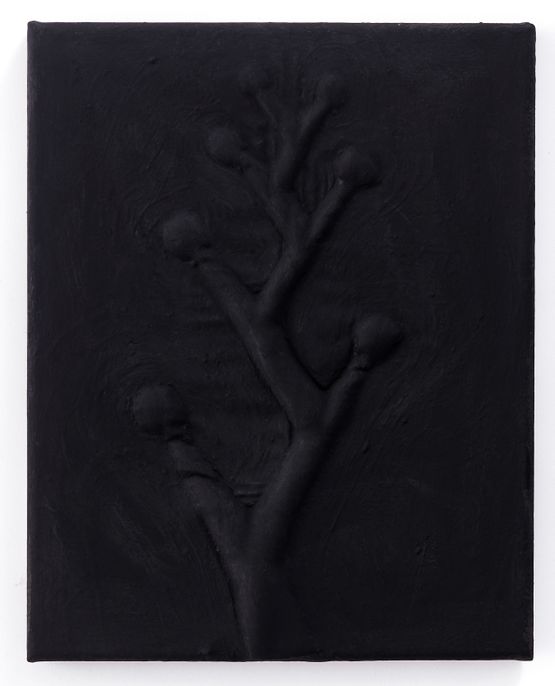 Botanical cyme by Caroline Rothwell contemporary artwork Painting
