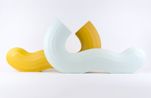 We All Make the Big Flowers Grow Vase Yellow only by Josh Sperling contemporary artwork Sculpture