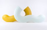 We All Make the Big Flowers Grow Vase Yellow only by Josh Sperling contemporary artwork sculpture