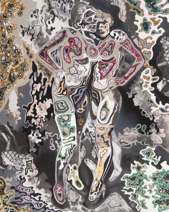 Parisian Prostitutes by Azuki Furuya contemporary artwork Painting