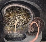 Radiating Growth by Ann Leda Shapiro contemporary artwork works on paper