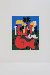 Picnic I by Juan Narowe contemporary artwork painting