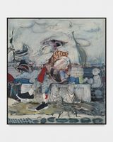 Roman Campagna by Adrian Ghenie contemporary artwork painting
