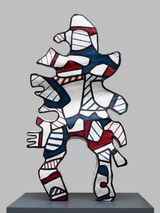 LIncivil after maquette dated 2 August-December 1973 by Jean Dubuffet contemporary artwork painting