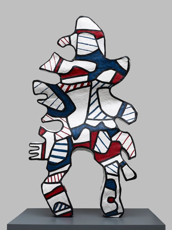 LIncivil after maquette dated 2 August-December 1973 by Jean Dubuffet contemporary artwork Painting