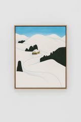 Ski lodge by Klas Ernflo contemporary artwork painting