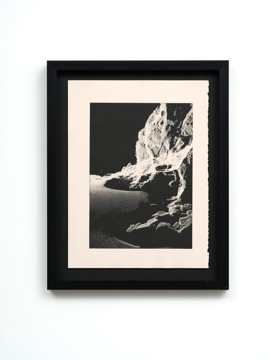 Cliffs and nets by Joyce Campbell contemporary artwork Photography