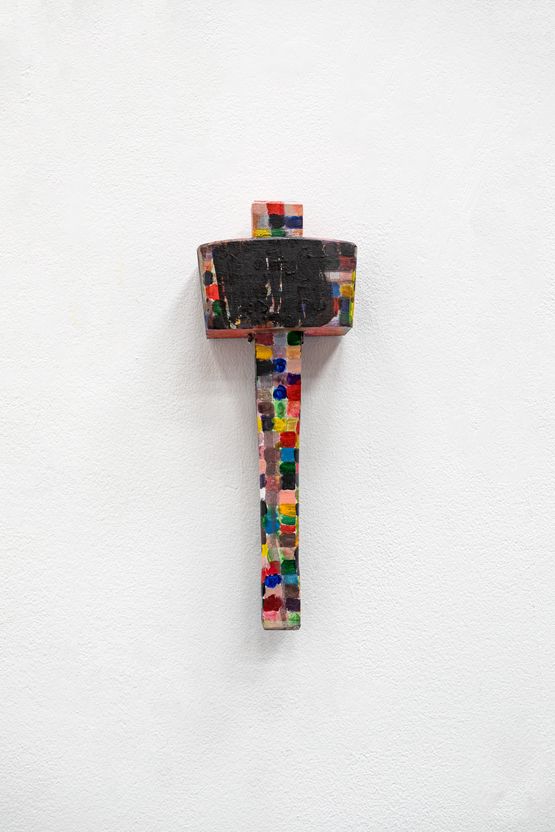 Mallet by Hayley Tompkins contemporary artwork Painting