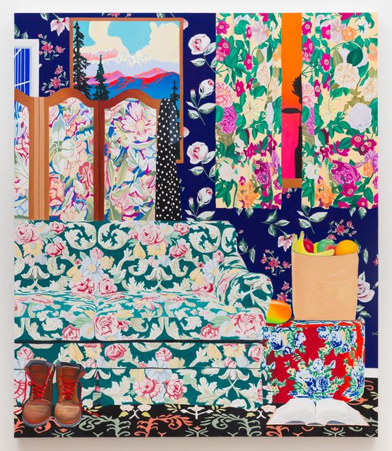 Changing Room by Alec Egan contemporary artwork Painting