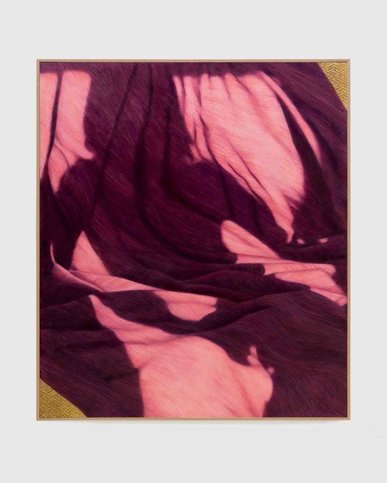 In silence by Jess Allen contemporary artwork Painting