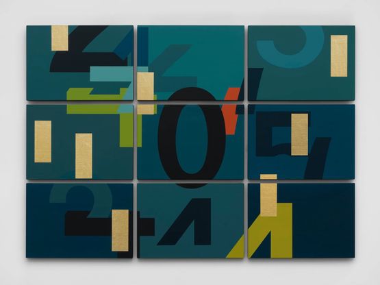 Eclipse by Darren Almond contemporary artwork Painting