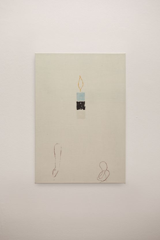 Untitled by Cathy Wilkes contemporary artwork Textile