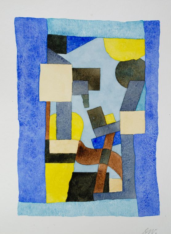 Seatoun by Denys Watkins contemporary artwork Painting