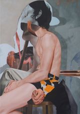 Side View Front View by Wedhar Riyadi contemporary artwork painting