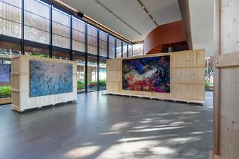 Contemporary art exhibition Yang Ding Xian When the sun comes shining through at Live Forever Foundation Taichung City Taiwan