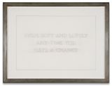 Survival Turn soft and lovely... by Jenny Holzer contemporary artwork works on paper drawing