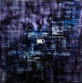 battery icon  card blue by Aditya Novali contemporary artwork painting
