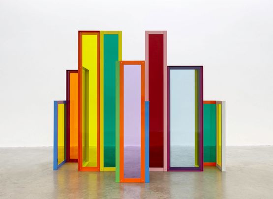 Distinct Elevation by Liam Gillick contemporary artwork Sculpture