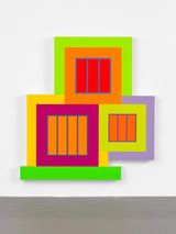 Atropia by Peter Halley contemporary artwork painting