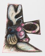 Untitled by Elizabeth Murray contemporary artwork painting works on paper