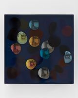 August 2017 Cerulean Calm by Jim Lambie contemporary artwork sculpture