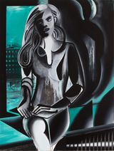 Aussicht by Sebastian Gogel contemporary artwork painting
