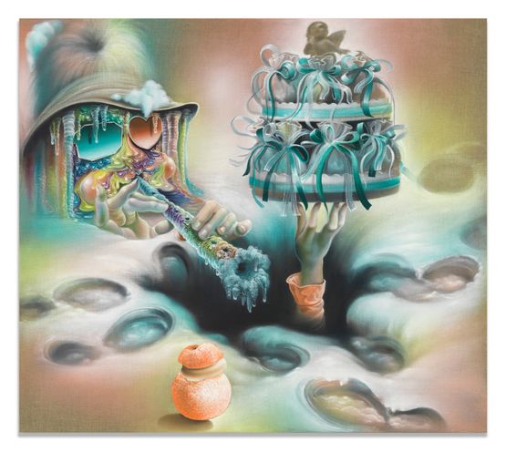Many Options by Bernhard Martin contemporary artwork Painting