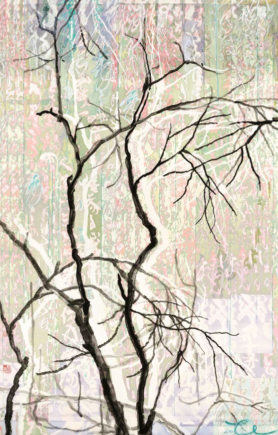 Ten Days of Spring-Consort Qi by Chu Chu contemporary artwork Painting