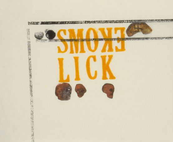 Smoke Lick by Nancy Spero contemporary artwork Works on Paper