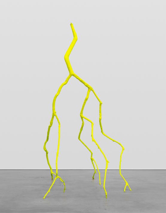 flashing light by Ugo Rondinone contemporary artwork Sculpture