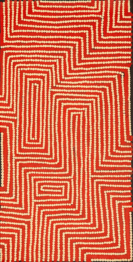 Untitled by Angus Tjungurrayi contemporary artwork Painting