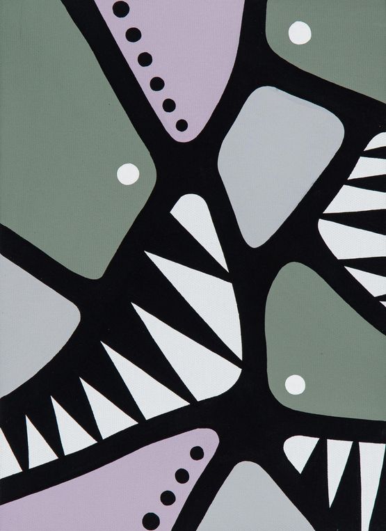 Untitled AH-508 by Ahhi Choi contemporary artwork Painting